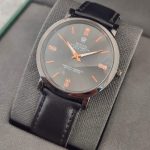 ساعت مردانه چرمی رولکس (ROLEX)