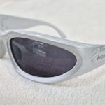 عینک آفتابی بالنسیاگا BALENCIAGA استاندارد UV400 نقره ای - Image 2