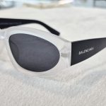 عینک آفتابی بالنسیاگا BALENCIAGA استاندارد UV400 فریم تخت - Image 2