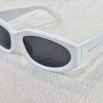 عینک آفتابی بالنسیاگا BALENCIAGA استاندارد UV400 فریم سفید - Image 2