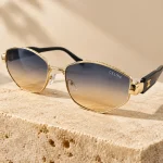 عینک آفتابی سلین CELINE استاندارد UV یونیسکس چند ضلعی رنگی